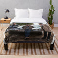 Supernatural-themed Team Free Will plush blanket