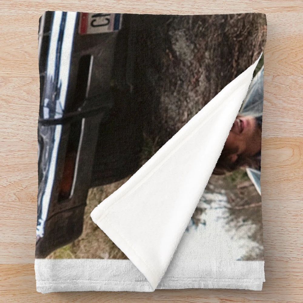 Supernatural-themed Team Free Will plush blanket
