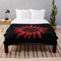 Supernatural-inspired Winchester Symbol Plush Blanket