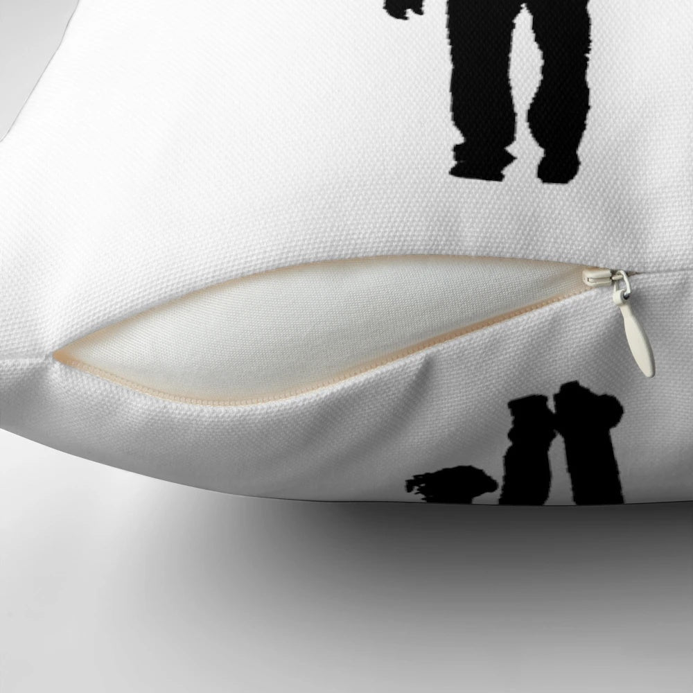 Supernatural Winchester Brothers Logic Pillow featuring Sam and Dean Winchester