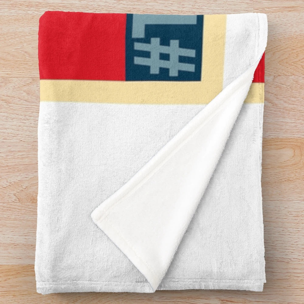 Taylor Fritz inspired plush blanket