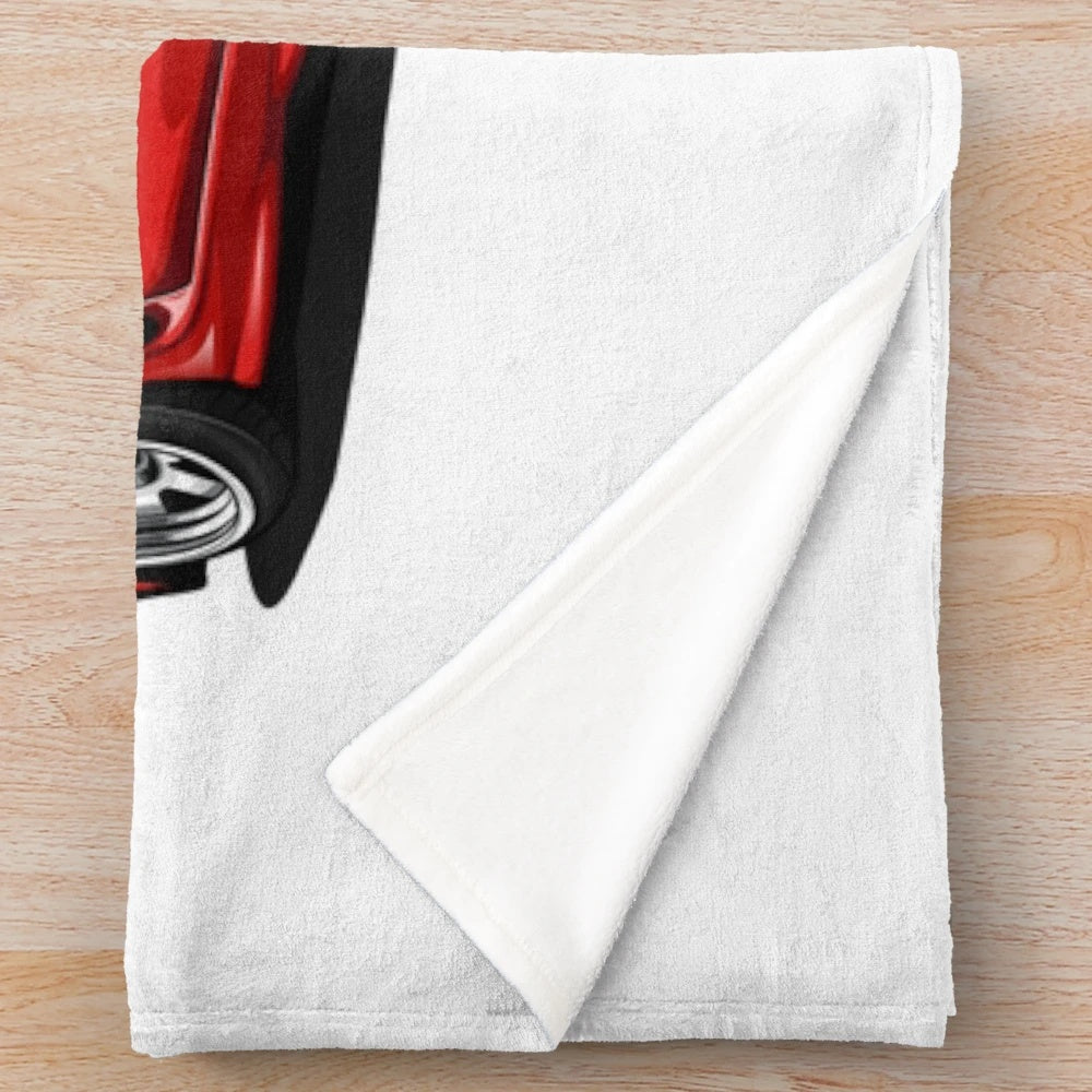 Supra MK-4 red candy plush blanket