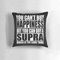 Soft and plush pillow featuring the iconic Toyota Supra design