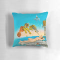 Surreal animal-themed dream pillow inspired by the artwork of Salvador Dalí