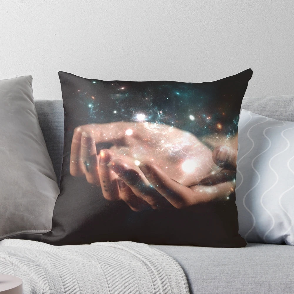 Surreal touch-sensitive pillow for modern and dreamlike home décor