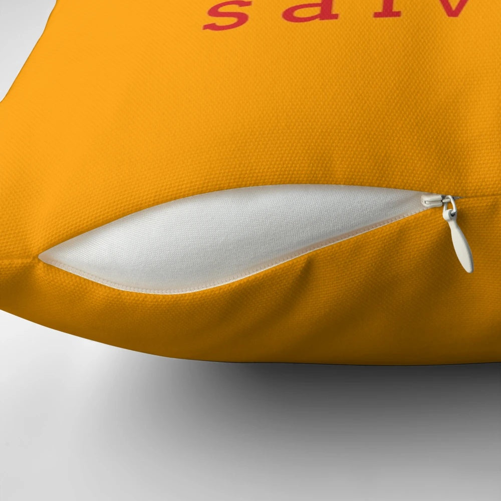 Salvador Dali inspired surrealist art decorative pillow for home decor