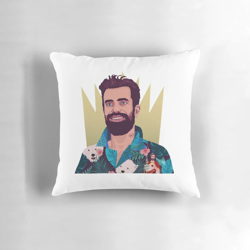 Survivor Jeff Probst Inspired Pillow for Fans of the CBS Reality TV Show