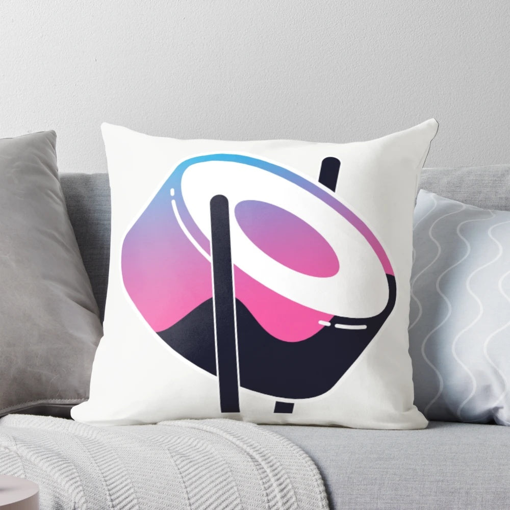 Sushiswap Defi Pillow featuring the Sushiswap logo and a cozy design