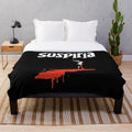Suspiria-inspired plush horror movie blanket