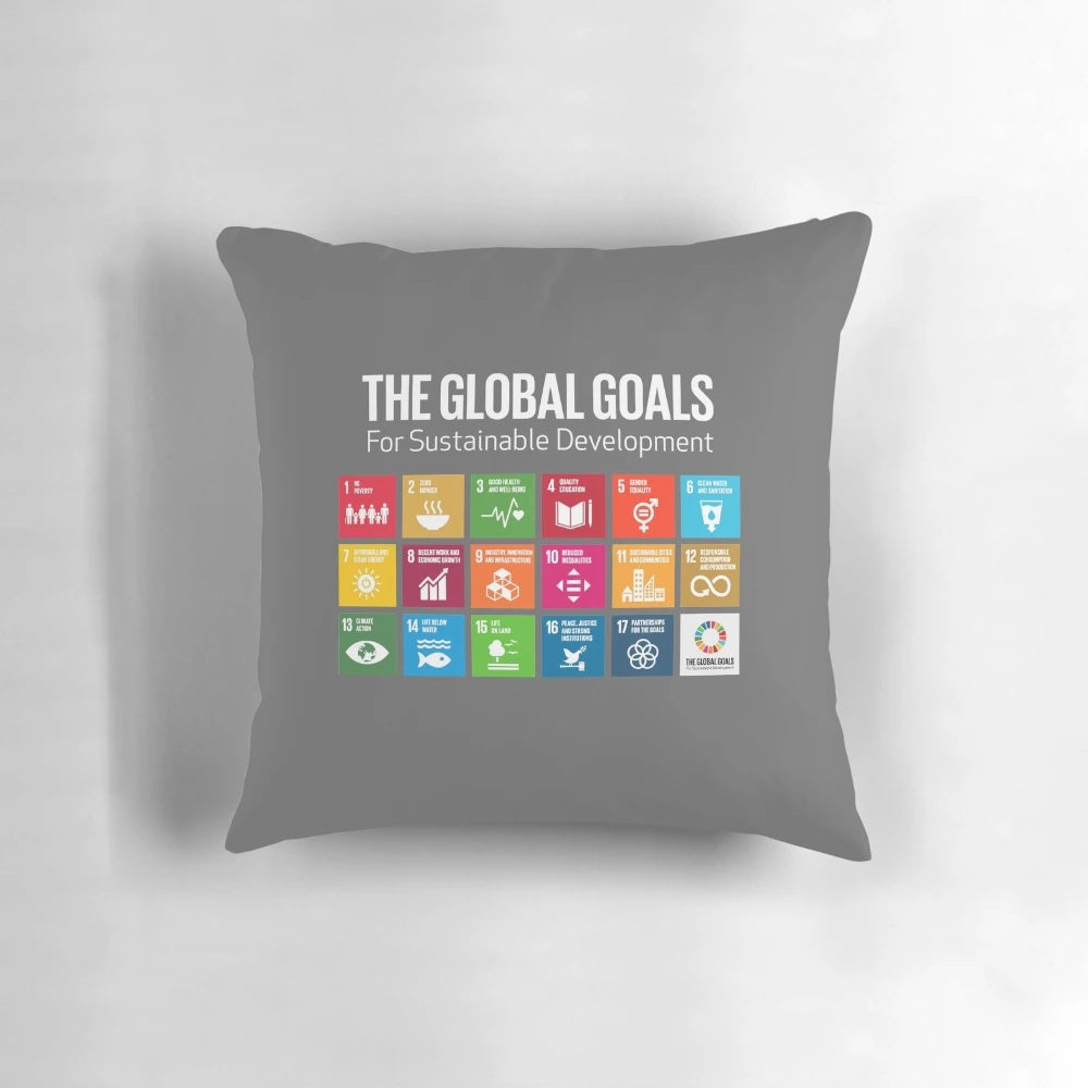 Colorful grid of icons representing the 17 Sustainable Development Goals