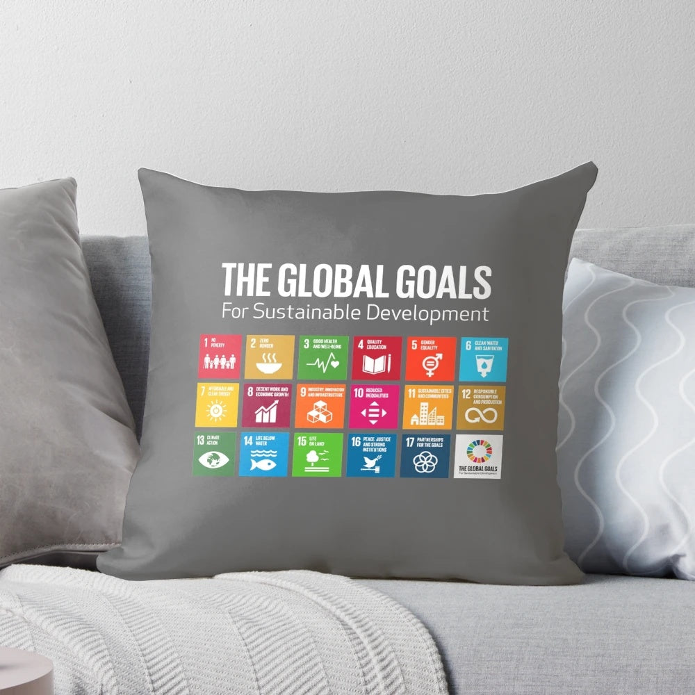 Colorful grid of icons representing the 17 Sustainable Development Goals