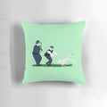 Swan Cops Pillow - Satirical Pillow Inspired by the Action-Comedy Film Hot Fuzz