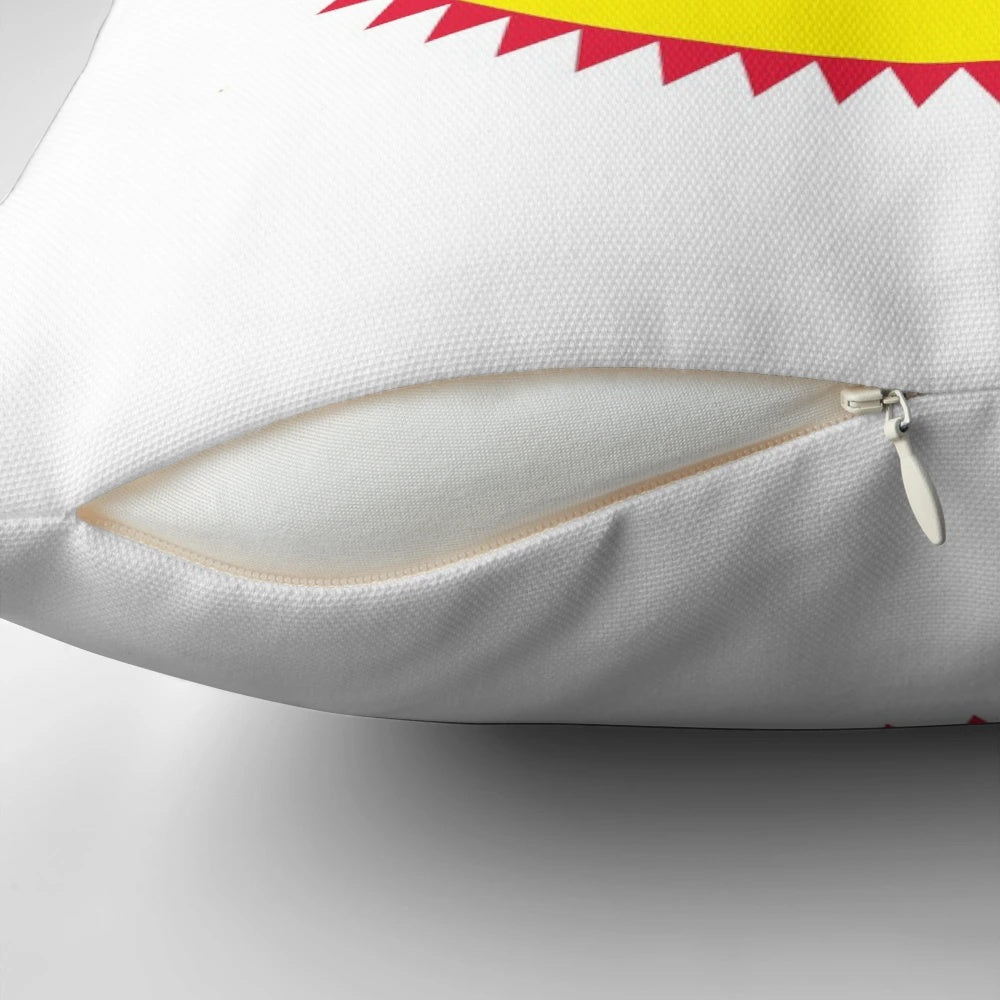 Sweet Baby Ray's Barbecue Pillow featuring Mark Zuckerberg's signature BBQ sauce