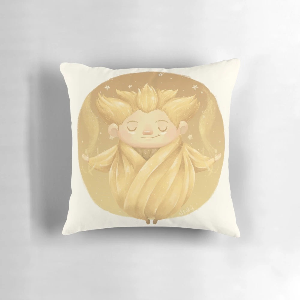 Sweet Dreams Pillow featuring Dreamworks' Jack Frost and Sandman characters, designed to provide comfort and relaxation.