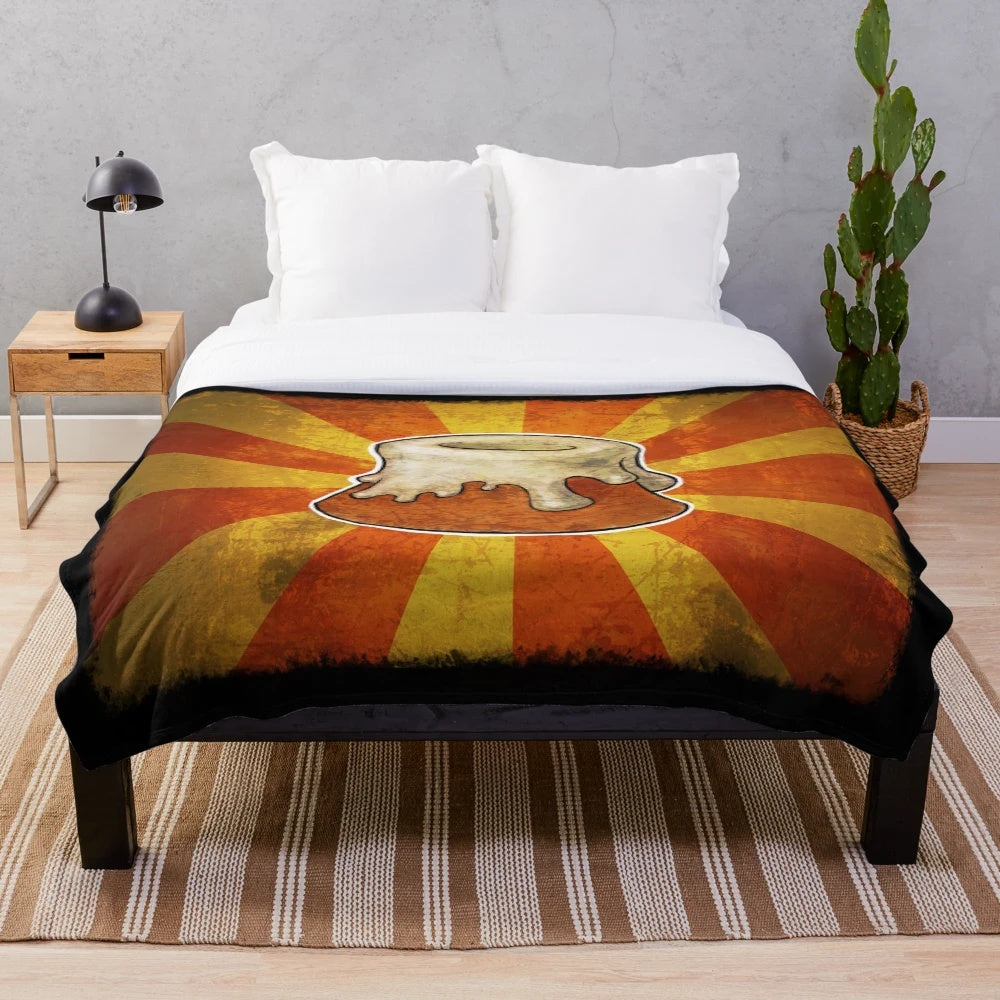 Sweetroll plush blanket from the Elder Scrolls video game series