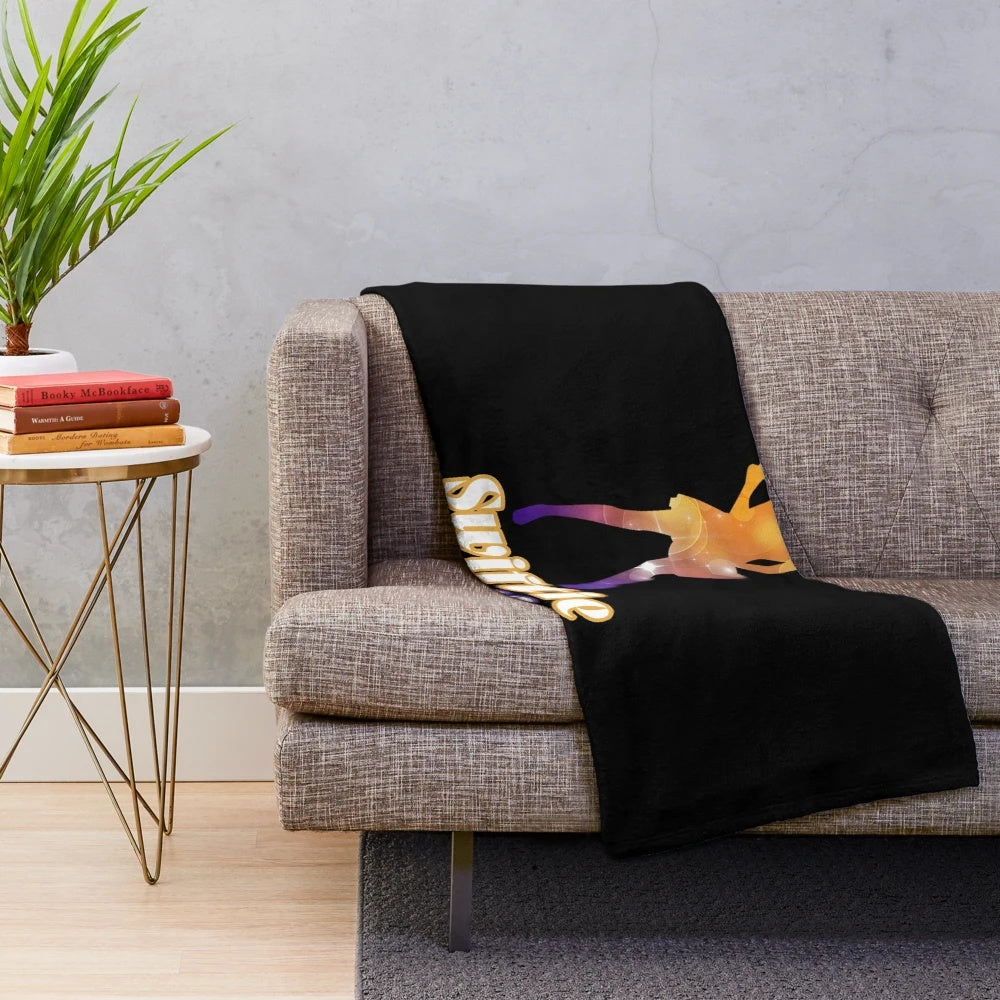 Cozy plush blanket featuring Taylor Swift-inspired design for Swifties