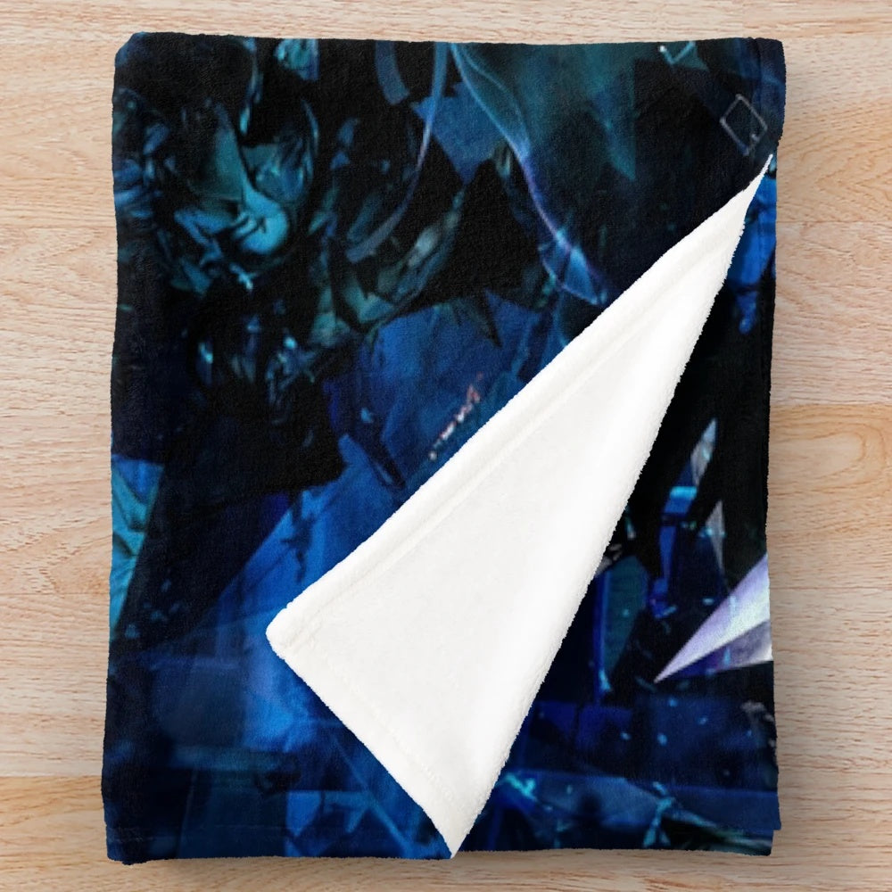 Sword Soldier Inspired Plush Blanket for Final Fantasy Fans