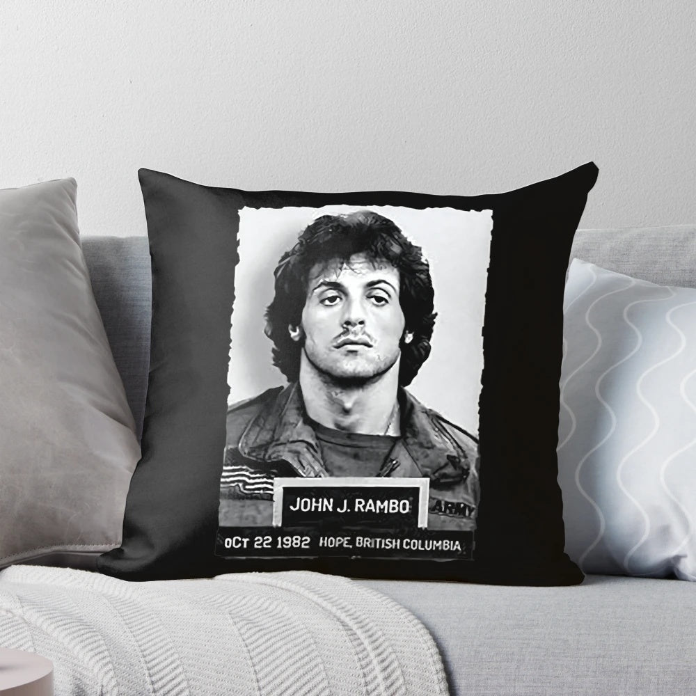 Sylvester Stallone Special Series 17 Pillow featuring the iconic actor