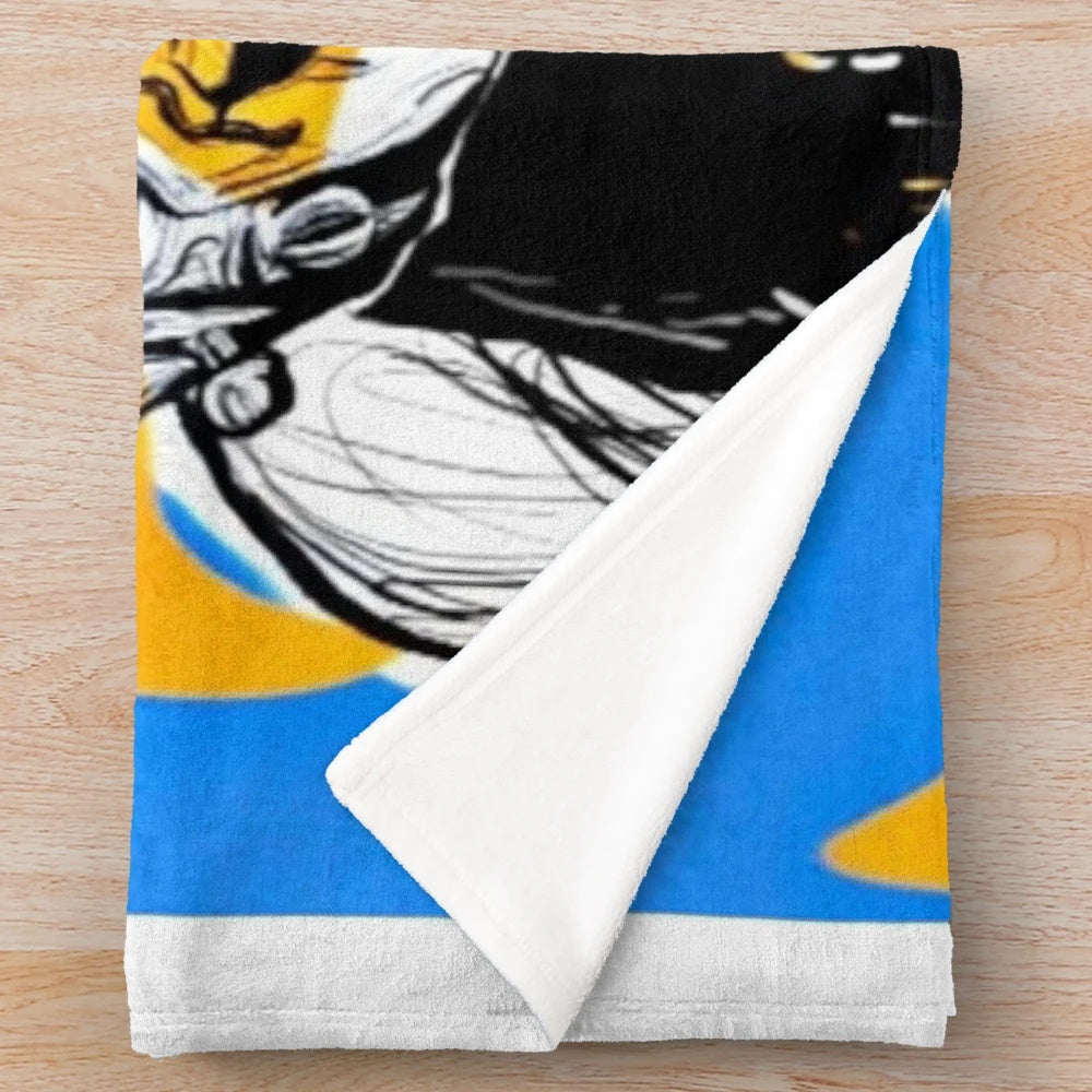 Soft and cozy plush blanket featuring Sza's "Good Days" album artwork and lyrics