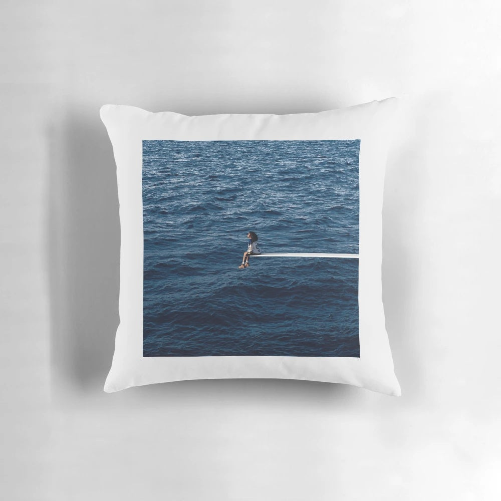 SZA SOS Pillow featuring the official SZA logo and album art