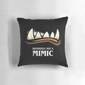 Tabletop RPG fantasy gaming pillow in a whimsical design