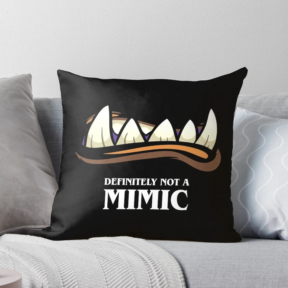 Tabletop RPG fantasy gaming pillow in a whimsical design