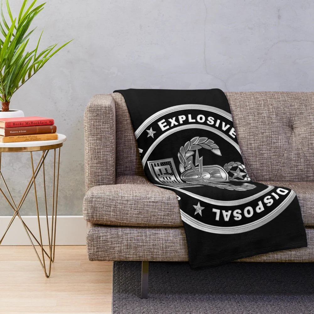 Explosive Ordnance Disposal (EOD) Plush Blanket