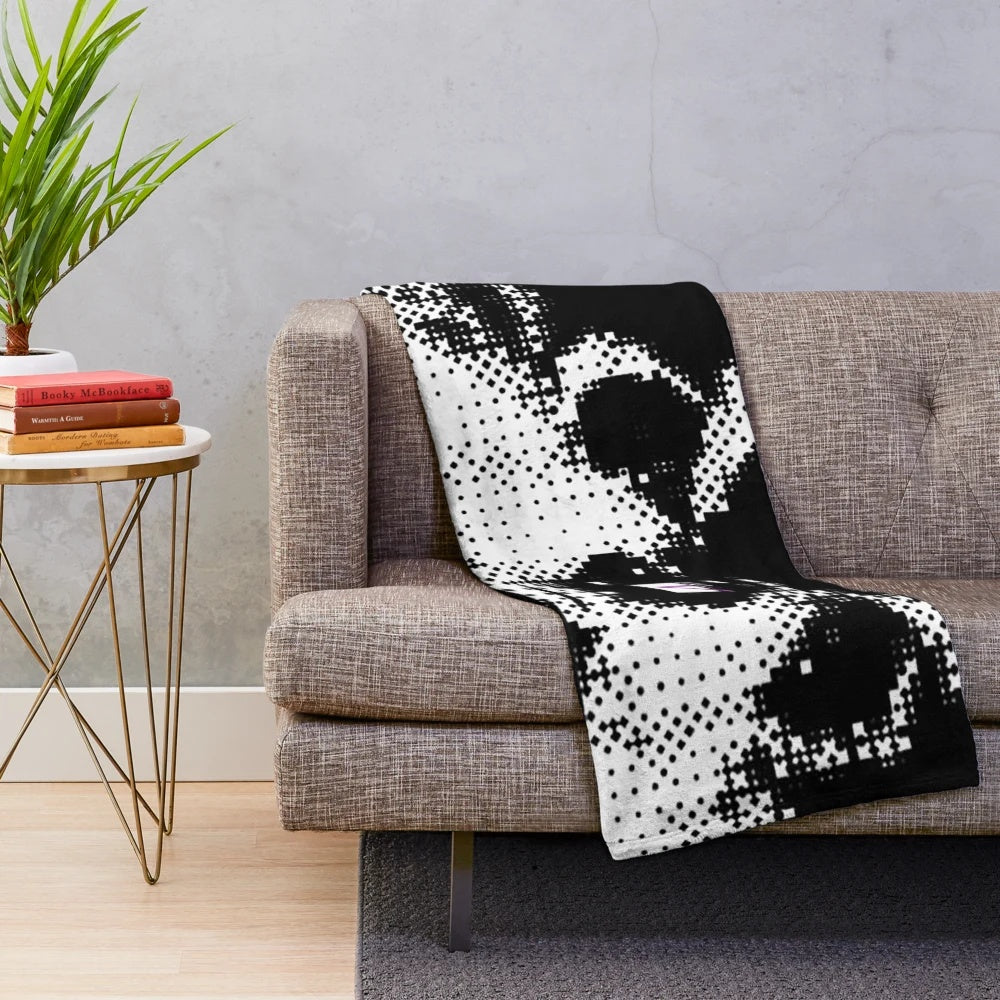BTS Taehyung 'Layover' album cover inspired plush blanket