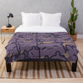 Takodachi plush blanket featuring Ninomae Inanis from Hololive