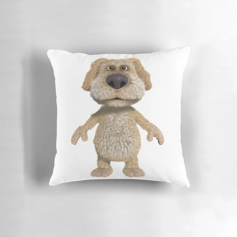 Talking Ben Interactive Plush Pillow - Soft and Cuddly Companion for Kids