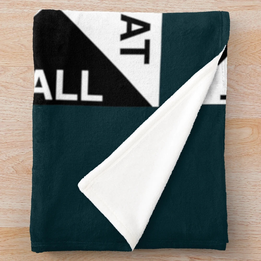 Tally Hall inspired indie pop plush blanket with band logo design
