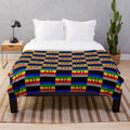 Tally Hall-inspired plush blanket featuring the band's logo and artwork