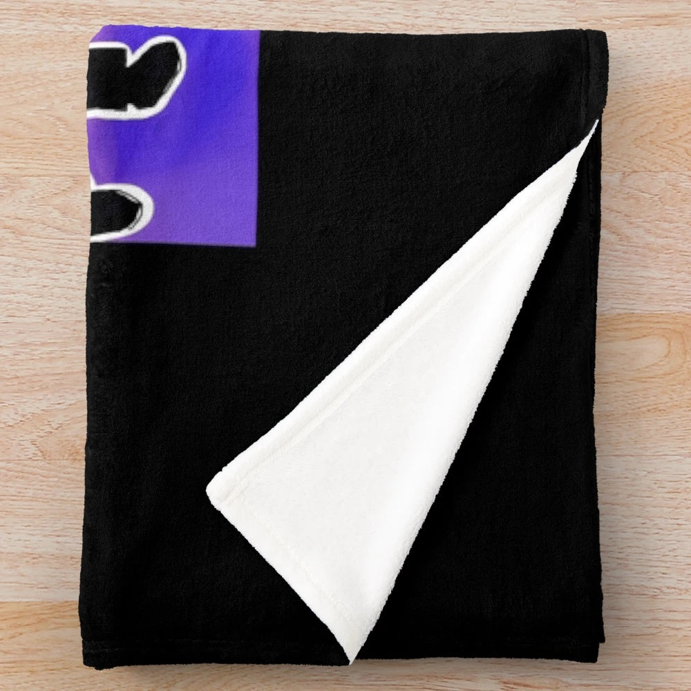 Tally Hall inspired plush blanket featuring the indie pop band's logo and designs