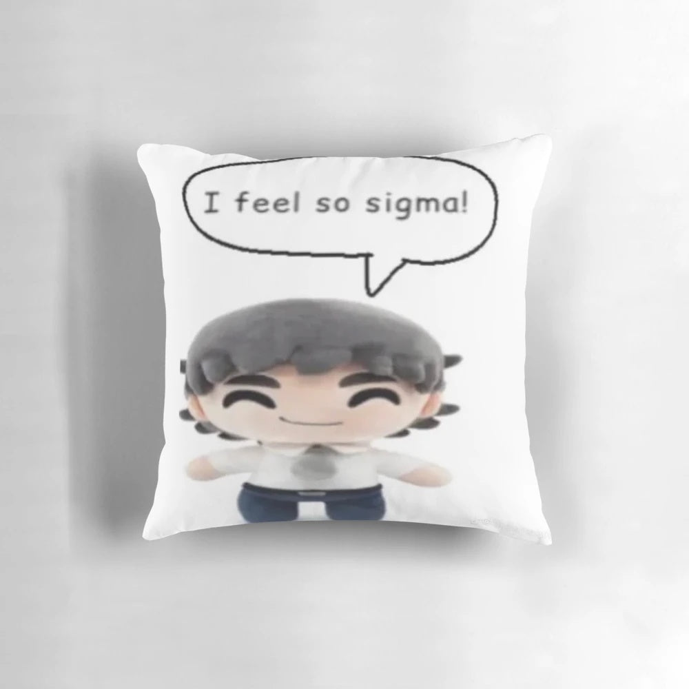Tally Hall Sigma Ross Federman themed decorative pillow