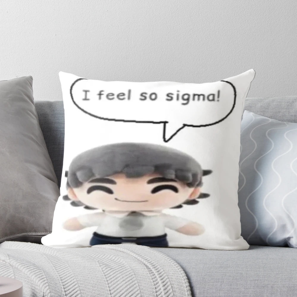 Tally Hall Sigma Ross Federman themed decorative pillow