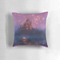 Tangled Lanterns Disney Princess Pillow featuring a beautiful design of intertwined lanterns