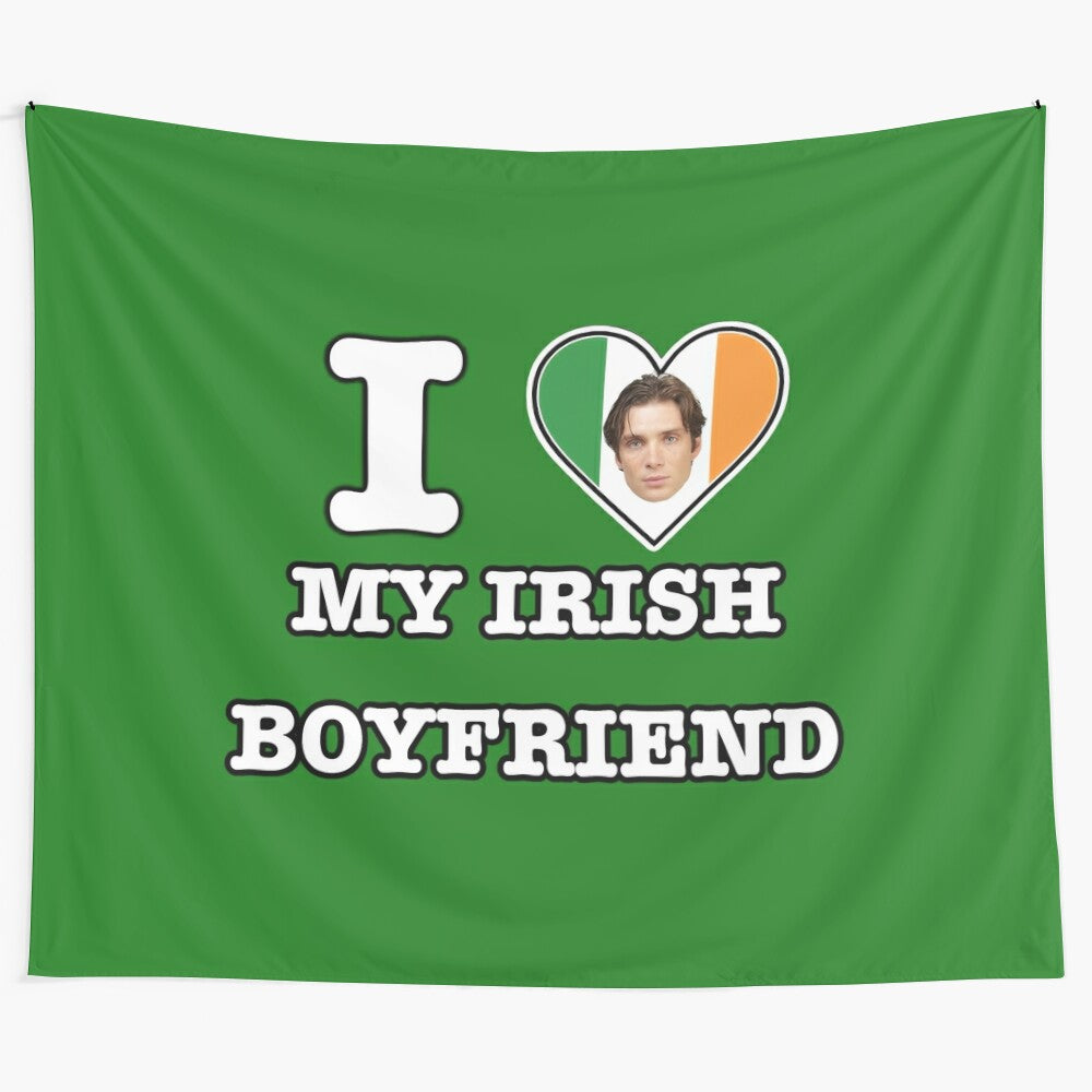 Cillian Murphy Irish-themed tapestry wall hanging