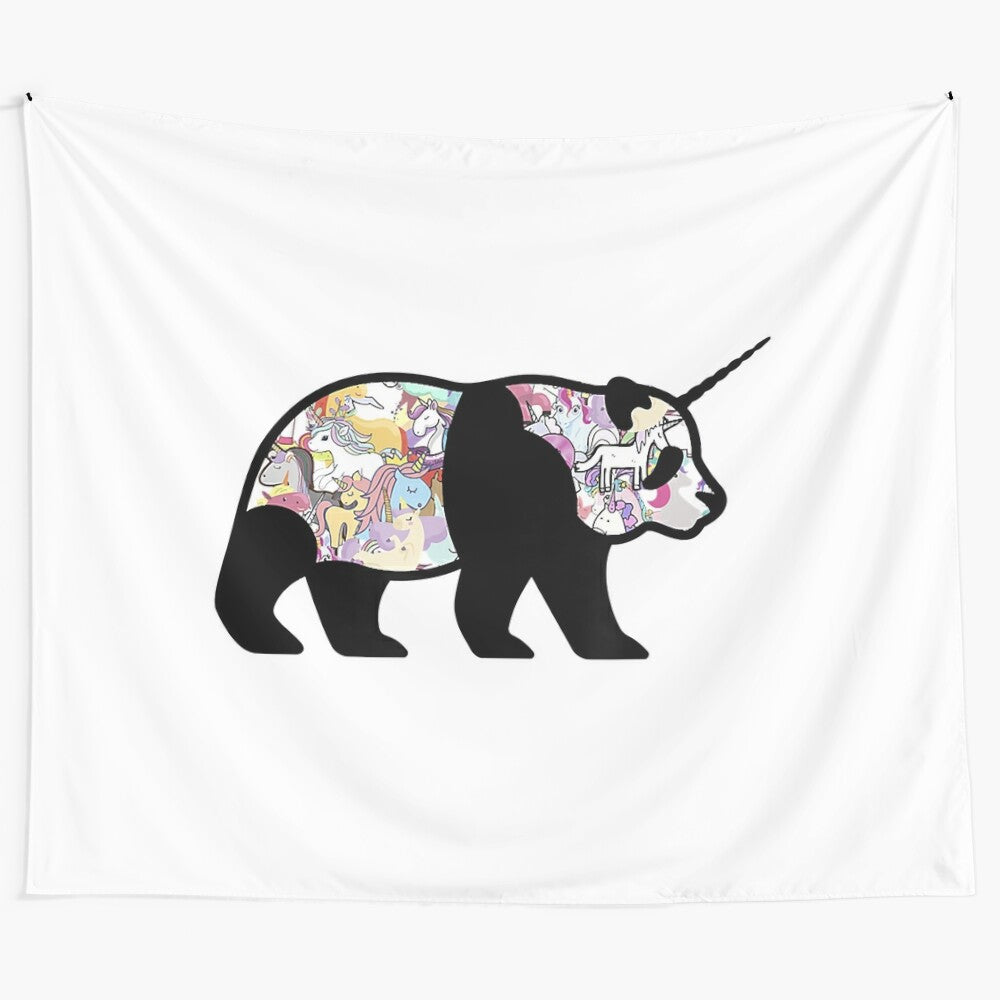 Unicorn Panda Tapestry - Unique and Charming Home Decor Wall Hanging