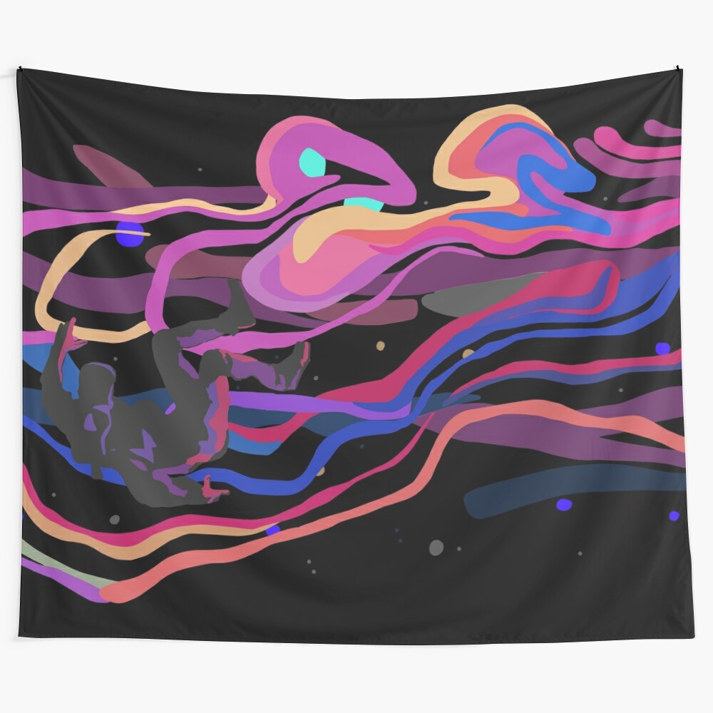 Tapestry inspired by Kid Cudi's "Man on the Moon III" album