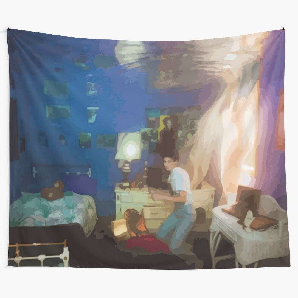 Weyes Blood Titanic Rising album cover inspired tapestry wall hanging