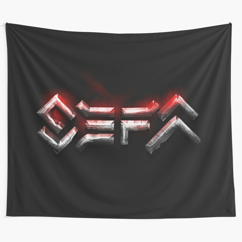 SEFA Tapestry featuring electronic music and rave lifestyle