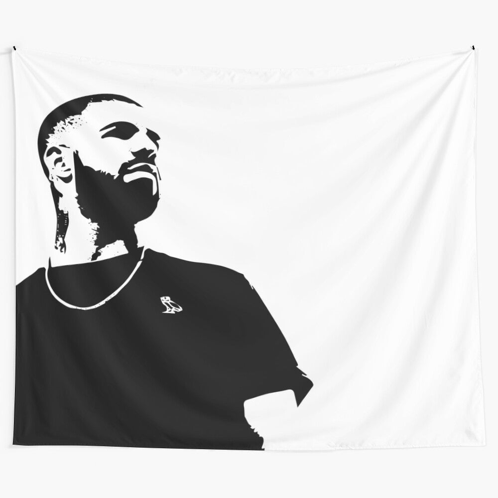 Drake Rapper Tapestry - Hip Hop Inspired Wall Art