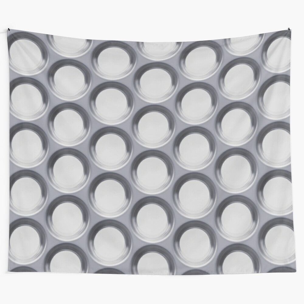 Pill packet pattern tapestry for home decor and wall art