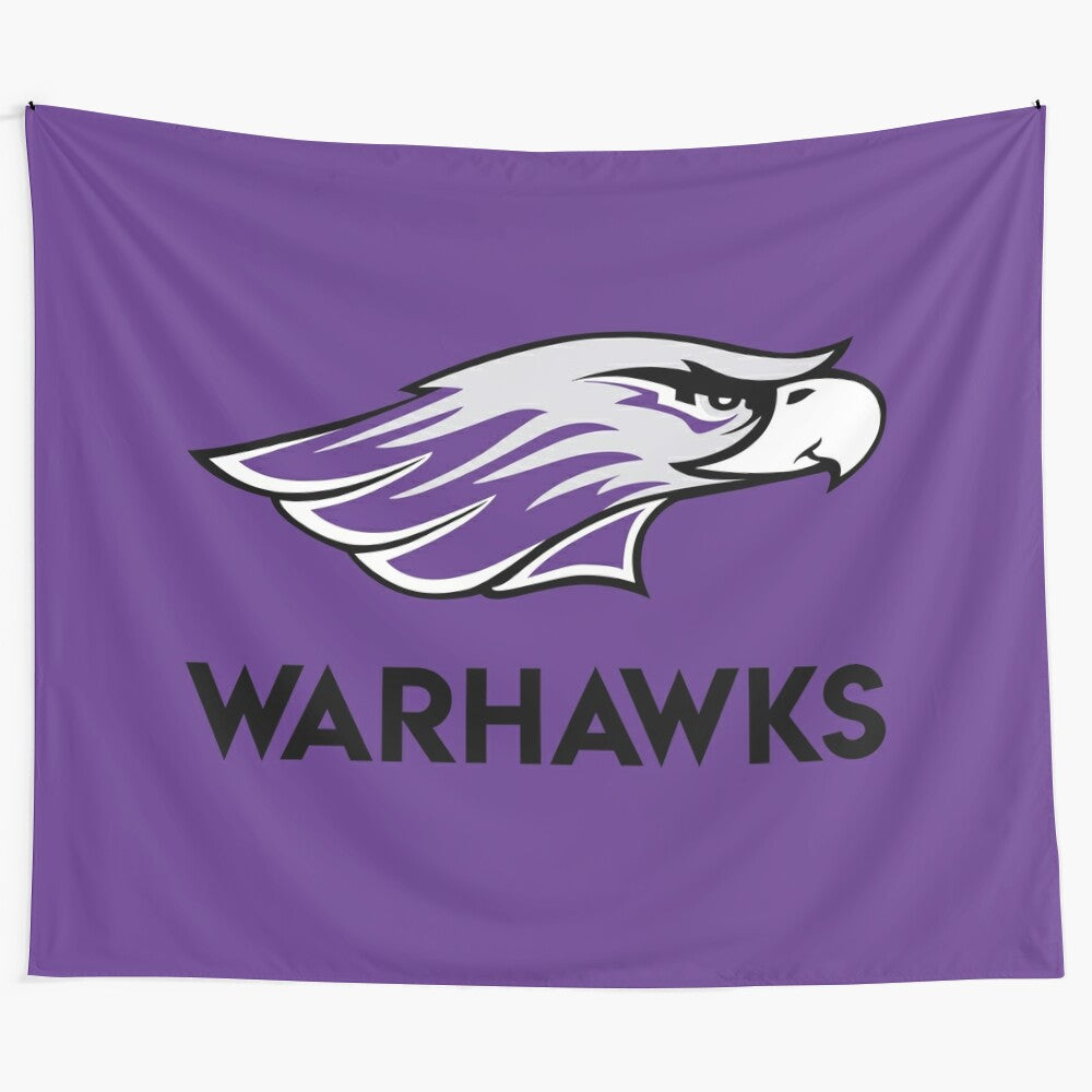 Whitewater Sports Tapestry featuring the University of Wisconsin-Whitewater logo and colors