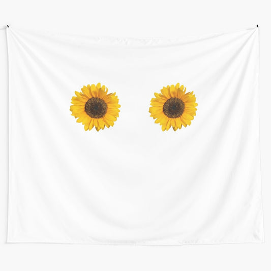 Sunflower tapestry showcasing a vibrant field of sunflowers