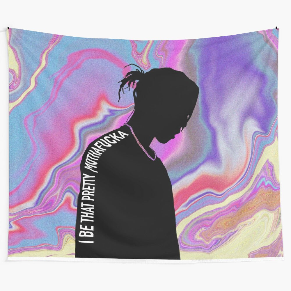 Pretty Flacko Inspired Tapestry Wall Hanging