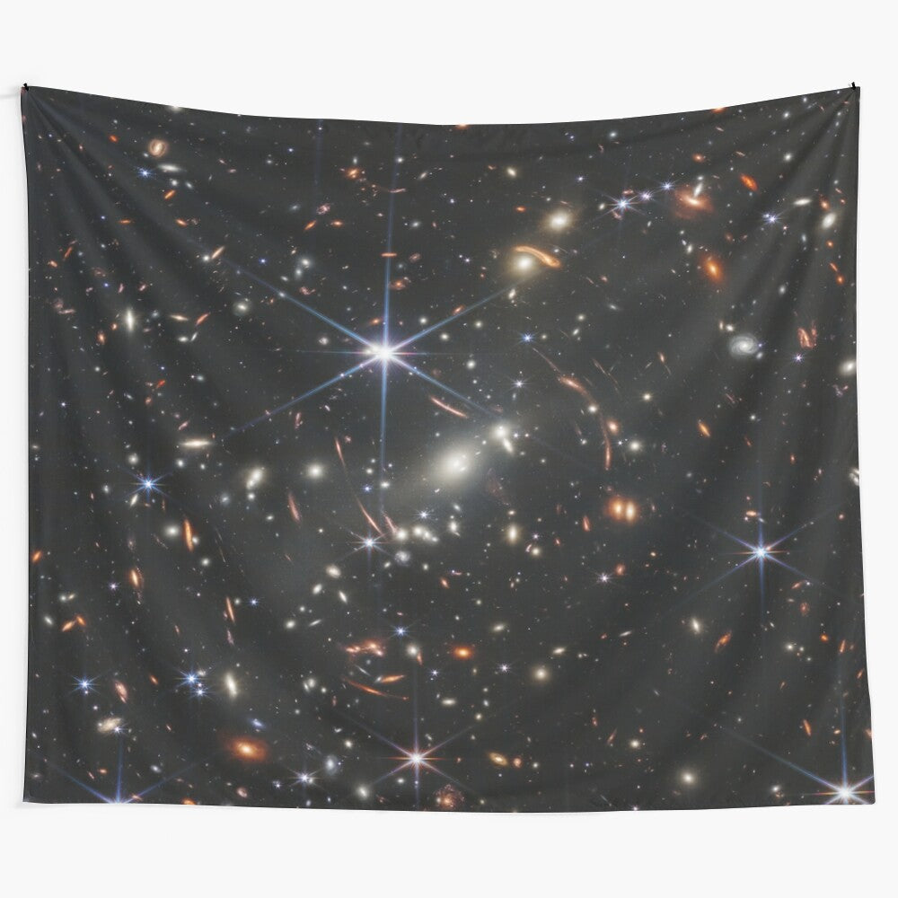 James Webb Space Telescope Deep Field Tapestry - Stunning Cosmic Artwork