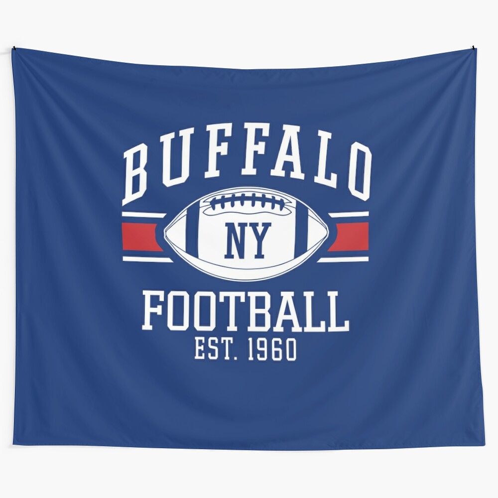 Vintage Buffalo New York Football Mafia Sports Tapestry