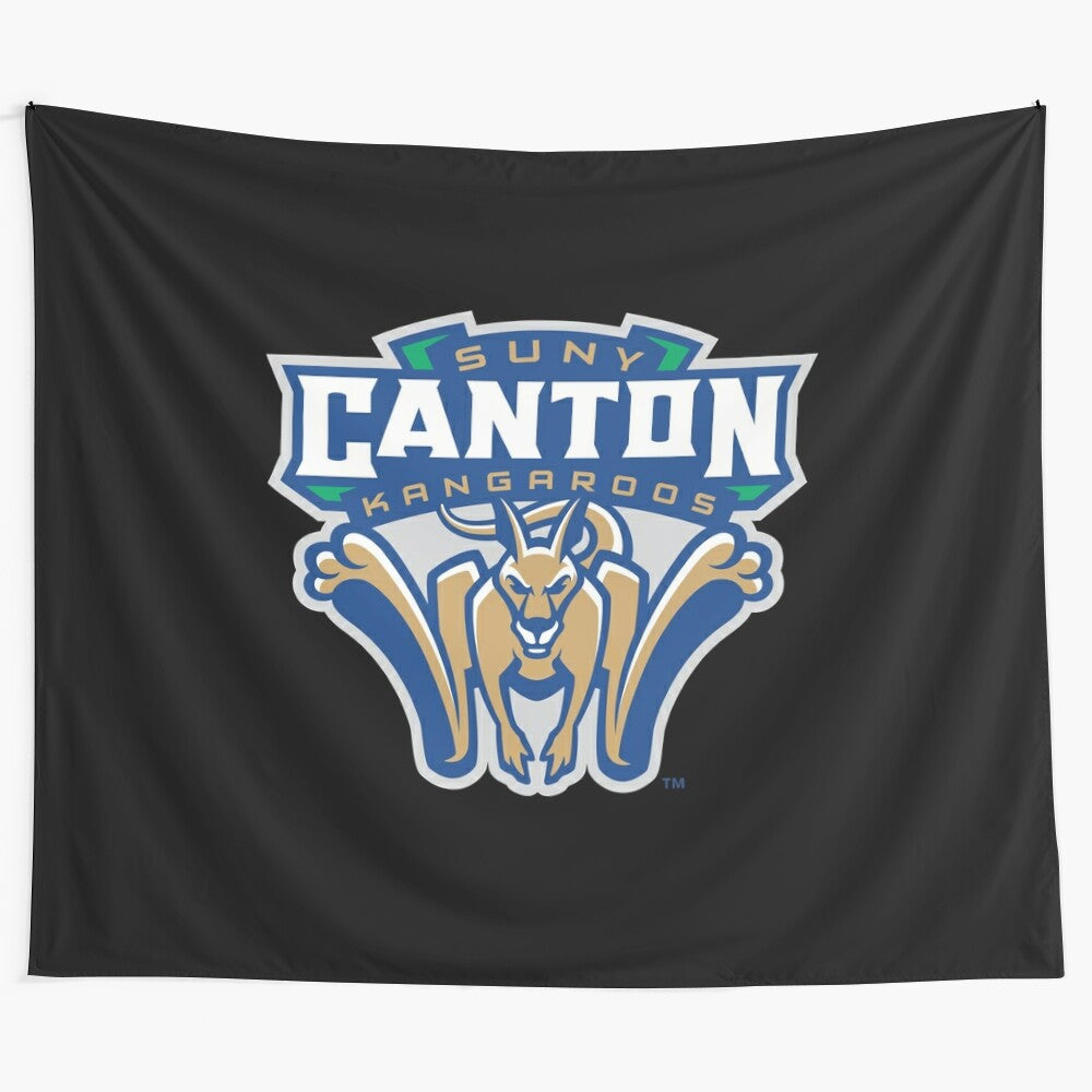 SUNY Canton Cangaroos college tapestry