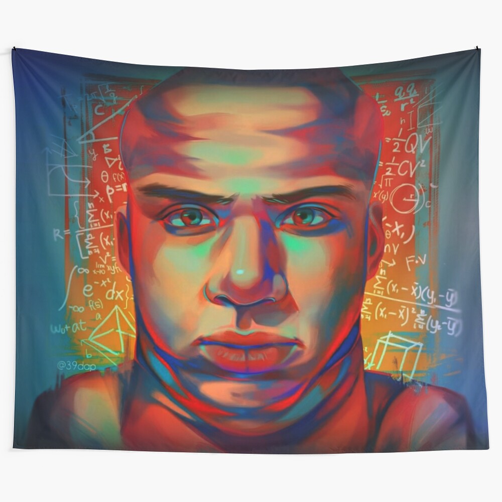 Tyler1 inspired art tapestry featuring the popular League of Legends streamer and ADC player Draven